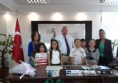 TAD Öğrencileri Muratpaşa Kaymakamını makamında ziyeret etti.
